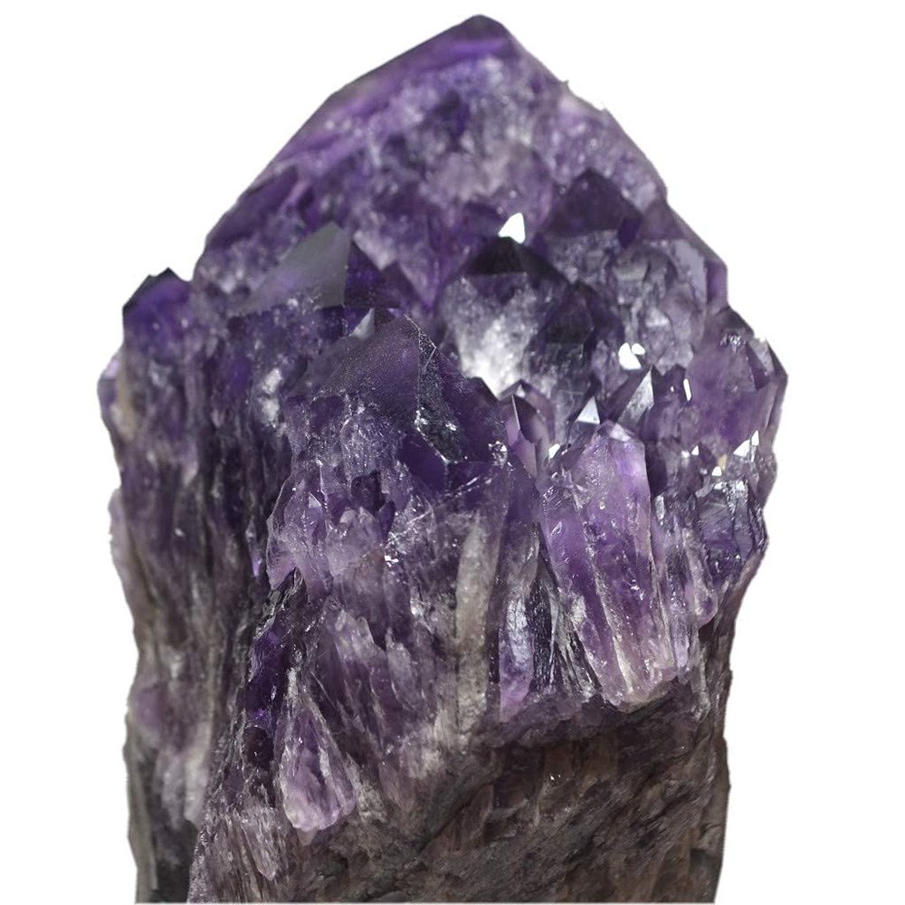 Very Large Amethyst Point, 5.1 kg | XXL Amethyst Point on Stand | Purple Crystal Gemstone for Decor and Collecting