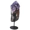 Very Large Amethyst Point, 5.1 kg | XXL Amethyst Point on Stand | Purple Crystal Gemstone for Decor and Collecting view 3