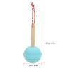 2-Piece Blue Lollipop-Shaped Bath Sponge Set view 4