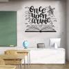 Zdklfm69 Fairy-Tale Book Library Kids' Reading Room Vinyl Wall Decal, 76 x 61 cm view 1