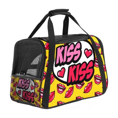 Portable Pet Travel Bag - Airline Approved Duffle for Cats, Dogs, Rabbits