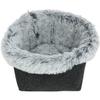 Trixie Harvey Dog Bed, 33 × 27 cm, Anthracite/White-Black view 2