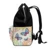 LDIYEU Skate Music Fox Foldable Reusable Storage Tote Bag for Women and Girls view 4