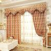 European-Style Curtains for Living Room, Dining Room, and Bedroom, Luxury Gold Valance Curtains, Ready-Made Customization – Green, 5 × 2.6, Fixed Pleat view 3