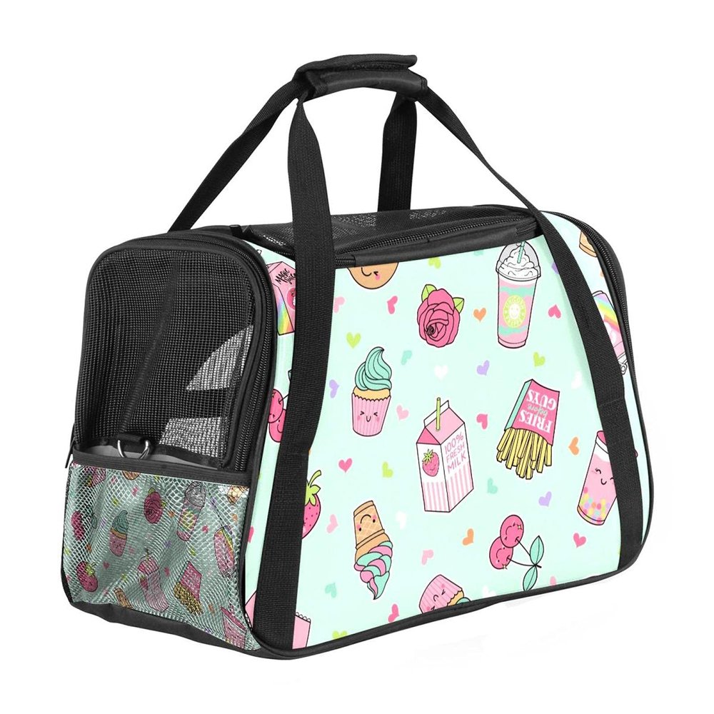 Cupcake Pet Carrier, Soft-Sided, Foldable, Airline-Approved