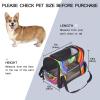 Pet Carrier Bag for Cats and Dogs, Soft, Portable, Foldable, Airline Approved view 2