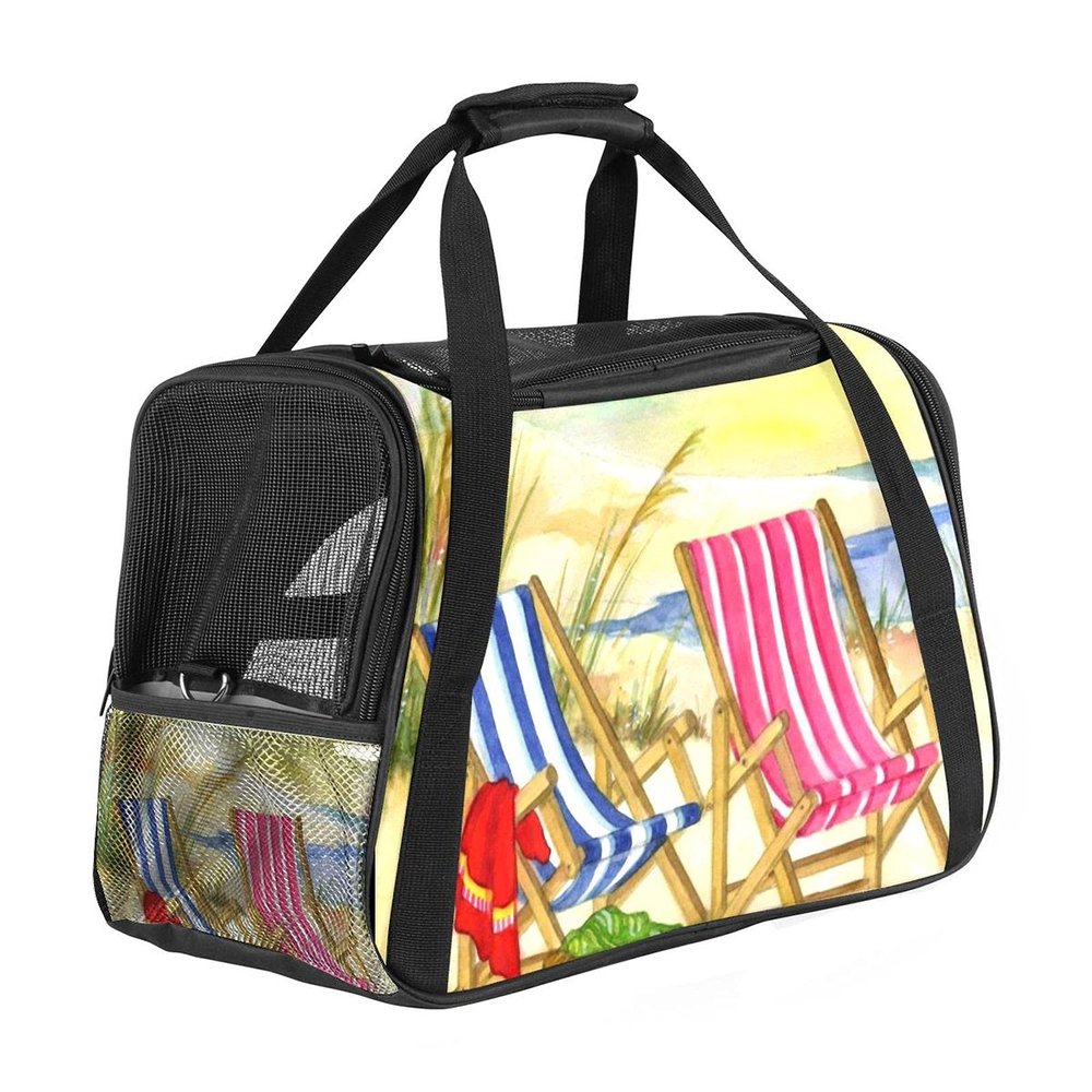 Soft, Foldable Pet Carrier for Cats and Dogs