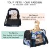 Soft Foldable Pet Carrier for Cats, Dogs & Puppies, Airline-Approved view 3