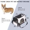 Soft Flamingo Pet Carrier for Cats and Dogs, Foldable and Airline-Approved view 2