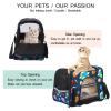 Airline-Approved Soft-Sided Pet Travel Carrier with Planet and Space Print view 3