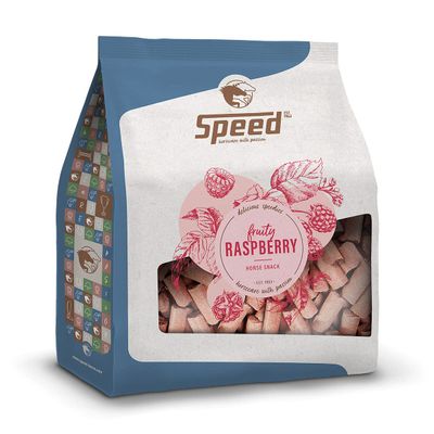 SPEED delicious speedies Raspberry Horse Treats, Raspberry Flavor, 5 kg