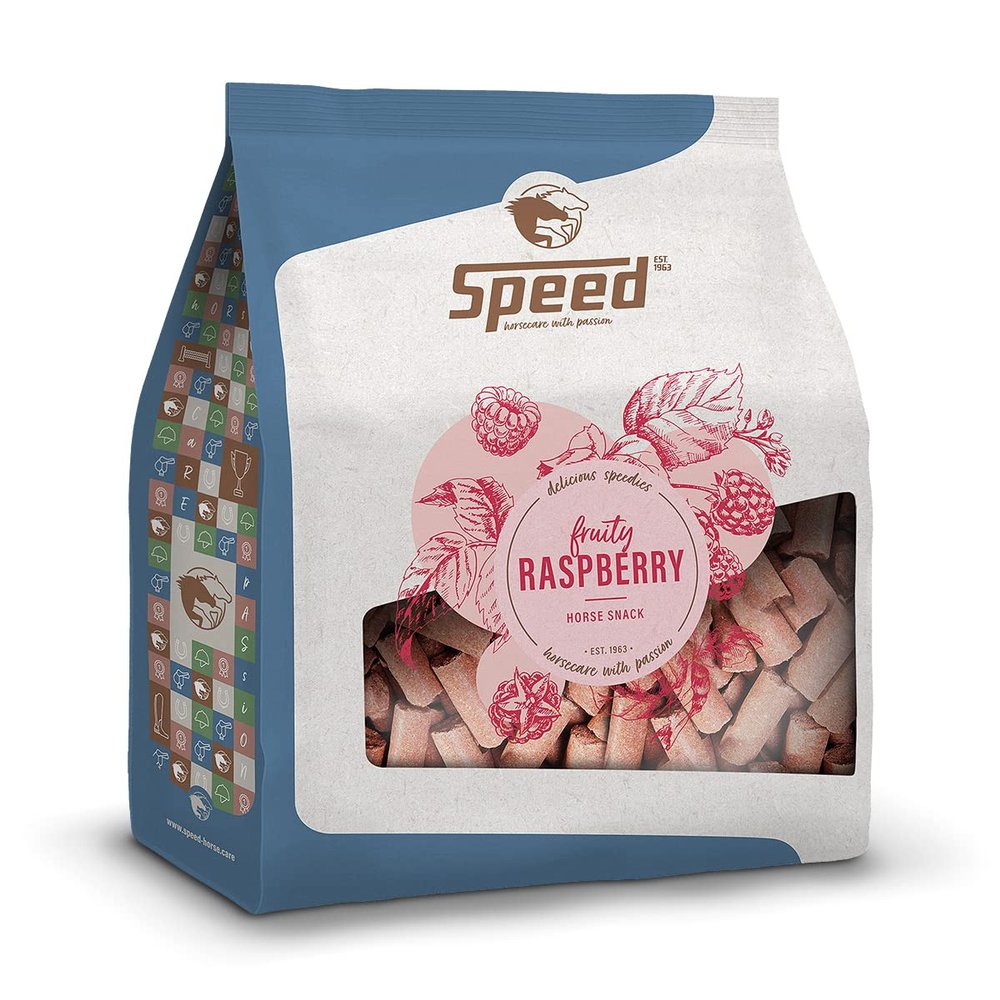 SPEED delicious speedies Raspberry Horse Treats, Raspberry Flavor, 5 kg