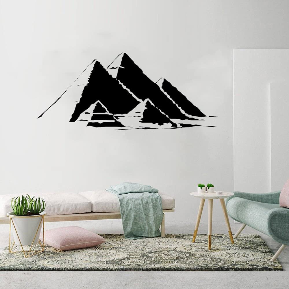 Zdklfm69 Ancient Egypt Pyramid Wall Stickers, 76 × 175 cm