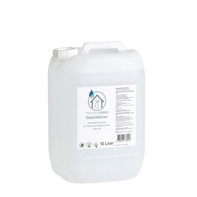 10 L membraclean Disinfectant for Surfaces and Objects, Ready-to-Use, PT 2, PT 3 and PT 4