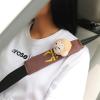 LLDDSS Removable Seat Belt Cover, Soft Universal Seat Belt Pad for Children, Car Interior Accessory (Color: Monkey) view 3