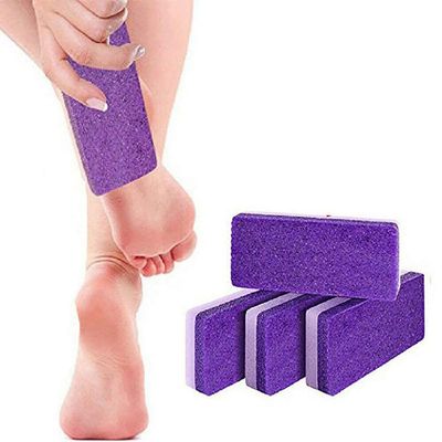 Premium Foot Pumice Stones, Double-Sided Foot File and Scrubber, 4-Pack
