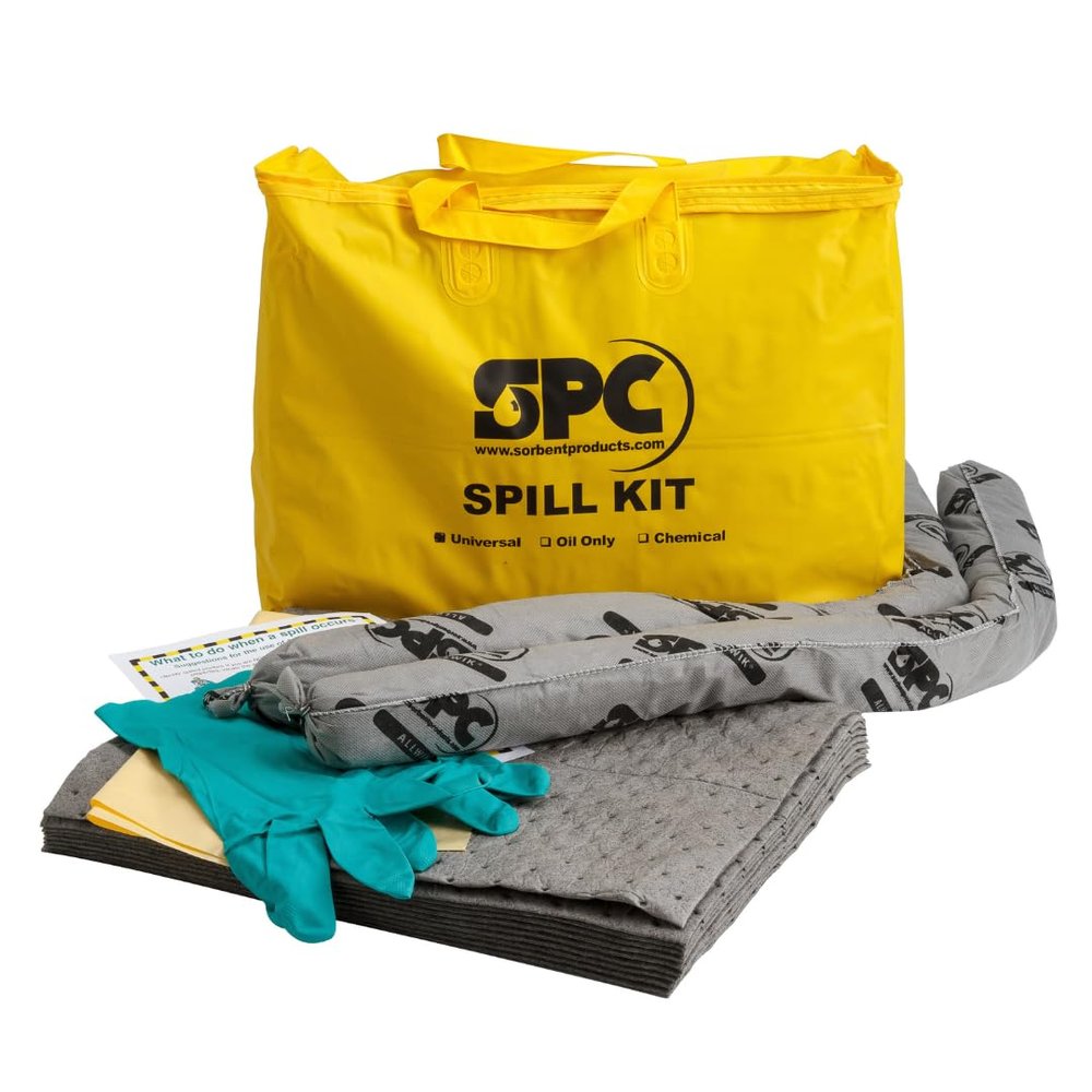 Brady Economical Anti-Pollution Maintenance Kit, 1.8 kg, Yellow