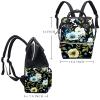 Large-Capacity Waterproof Diaper Backpack for Mom and Dad, Mandala Ethnic Design, Color 7, One Size view 2