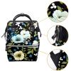 Large-Capacity Waterproof Diaper Backpack for Mom and Dad, Mandala Ethnic Design, Color 7, One Size view 3