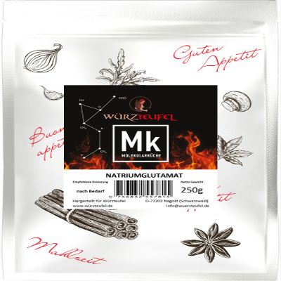 Monosodium Glutamate (MSG) Flavor Enhancer E621, 250 g Bag