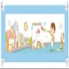 Baby Bed Rail, Extra-Large Height-Adjustable Safety Guard, Blue, 1.2 m view 1