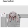 Sywlwxkq Toddler Bed Rail with Storage Pocket, Vertical Lift view 4