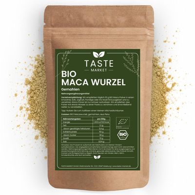 1 kg Organic Maca Powder from Peru | 100% Pure | No Additives