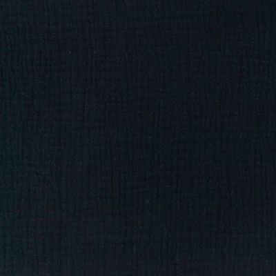 Organic Muslin KIM, 100% Organic Cotton, Navy 284, 50 cm Increments