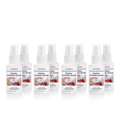 HANSE PRO Eyeglass Cleaner, 8 x 50 ml