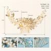 Pearl Bridal Hair Comb for Weddings view 3