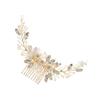 Pearl Bridal Hair Comb for Weddings view 4