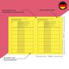 WEIDEBACH Vaccination Record with Emergency Page, incl. Vaccine Guide (5-Pack) view 2