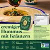 Mezete Original Hummus with Oriental Herbs, Vegan & Gluten-Free, 1 x 215 g view 2