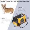 Portable Airline-Approved Pet Travel Bag with Soft Unicorn Print view 2
