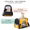 Portable Airline-Approved Pet Travel Bag with Soft Unicorn Print view 3