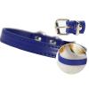 MARMODAY Adjustable Leather and Metal Dog Collar for Small Dogs, 2 Pack view 2