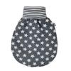 Lilakind Baby Cotton Jersey Kicking Sack, Gray and White Stars, Lined, Size XL view 1