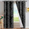 Showudesigns Spider Web Print Blackout Curtains, 132 x 213 cm view 1