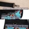 Pet Carrier Bag with Skull Pattern, Soft-Sided, Foldable, Airline-Approved view 4