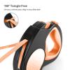 PETCUTE Retractable Dog Leash, 2.5 m, Orange view 3