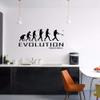 Wall Sticker Wall Decal Evolution of Baseball Home Decoration Airplanes Hearts Love Travel Room Decor Poster Mural 76 x 167 cm view 1