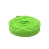 1.8 cm Wide Flat Shoelaces for Women, Heavy-Duty Sneaker Laces, Fluorescent Green, 60 cm view 1