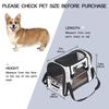 Airline-Approved Portable Pet Travel Carrier with Soft Music Print view 2