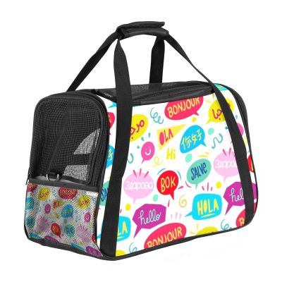 Portable Airline-Approved Pet Travel Bag for Cats, Dogs & Rabbits