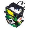 Large-Capacity Waterproof Diaper Backpack, Butterfly Pattern, Color 4 view 4