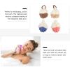 4-Pack PE Shower Puffs with Hanging Loops view 2