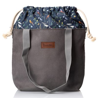 BAMBINIWELT Leather Diaper Bag for Strollers, Model 3