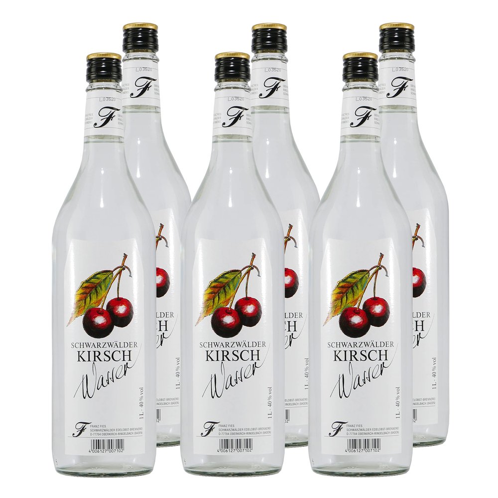 Fies Black Forest Cherry Water (6 x 1.0 L)