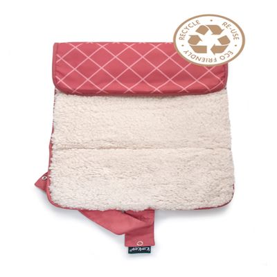 KipKep Napper Changing Mat - Dusty Clay - Compact, Super Soft and Washable
