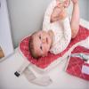 KipKep Napper Changing Mat - Dusty Clay - Compact, Super Soft and Washable view 4